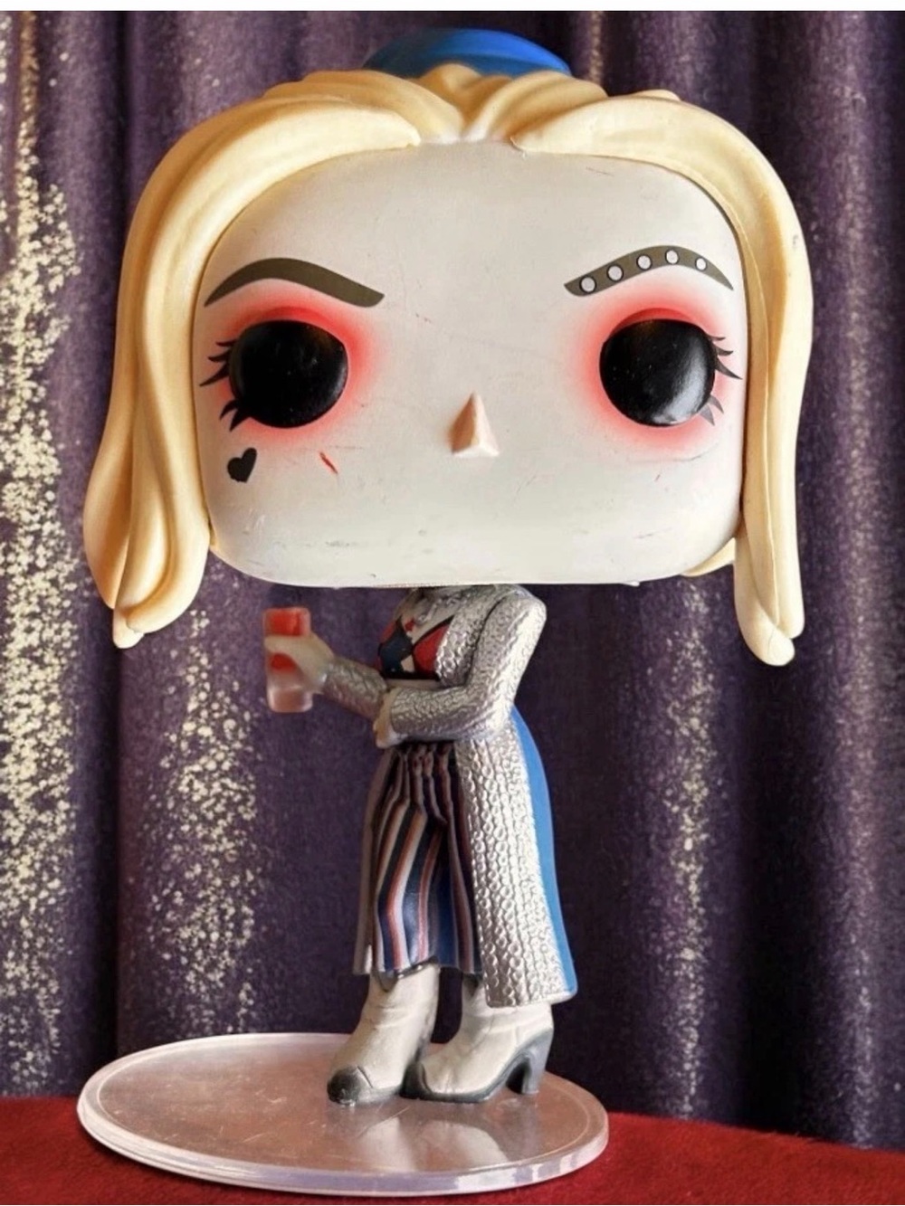 Funko Pop Heroes DC Birds of Prey #303 Harley Quinn Black Mask Club Loose